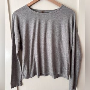 Beyond yoga long sleeve cropped top